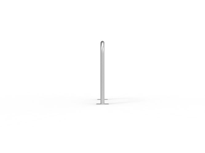 Side view of the Sheffield bike stand against a white background