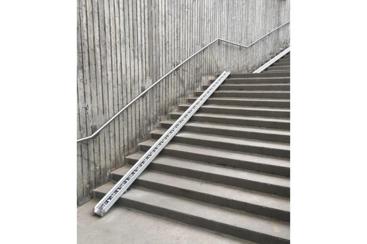 Bicycle Stair Access Ramp